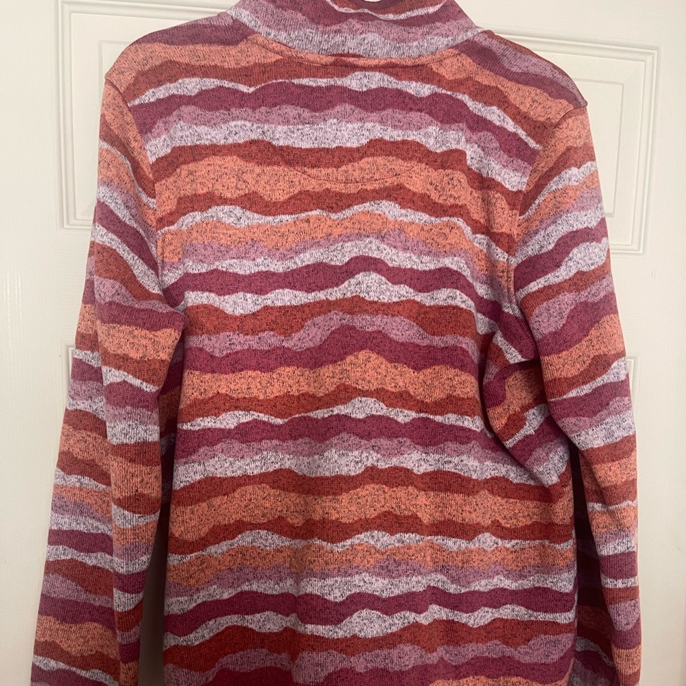 LL Bean Pink Pullover - Picture 4 of 6